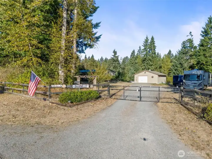 Remote controlled gated entry