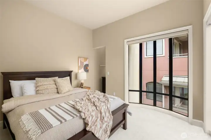 2nd Bedroom is on the same floor as the Primary.