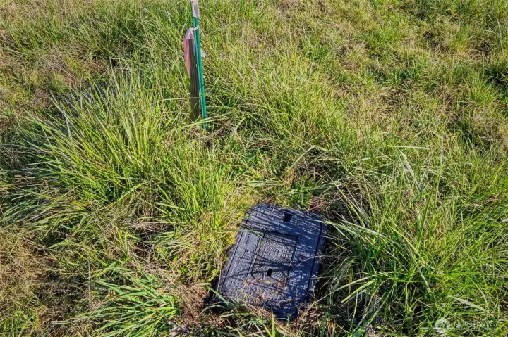 Water and sewer in the property - just need to plug in to your home.