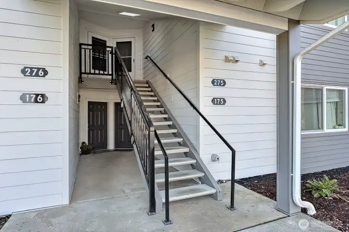 Stairs to Front Door