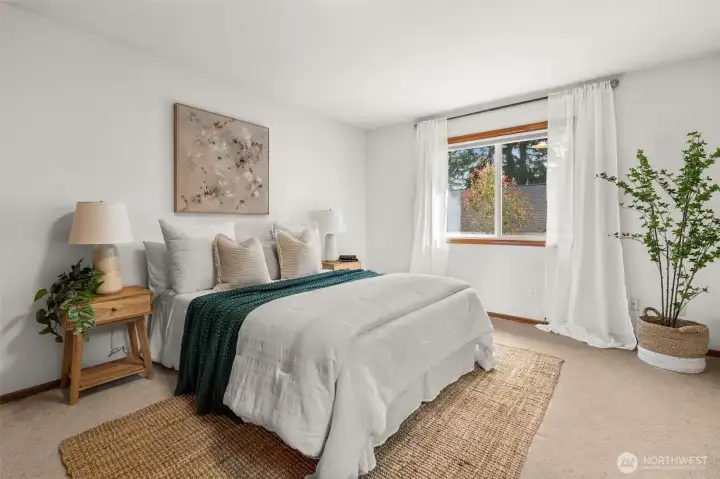 Extra large bedroom 4 (or rec. room) upstairs.