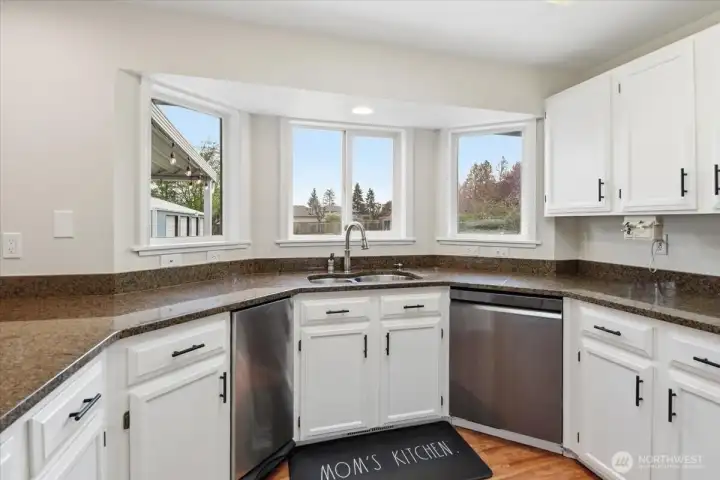 All the appliances stay;Trash compactor, refrigerator, microwave, dishwasher and range.