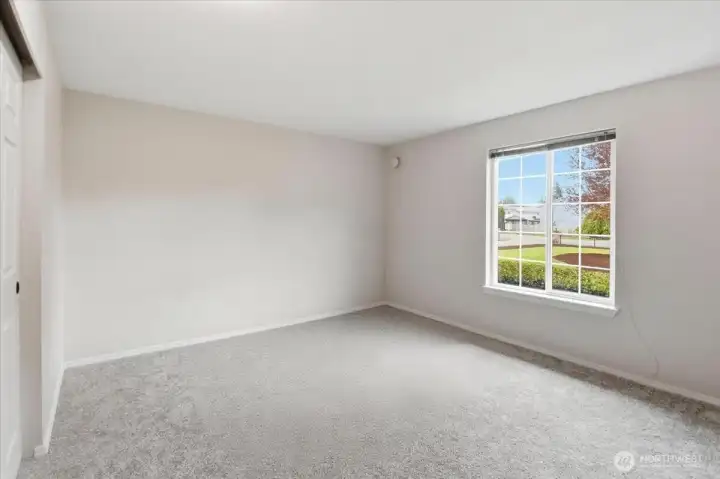Bedroom #2 Oversized, New carpet & paint throughout the bedrooms