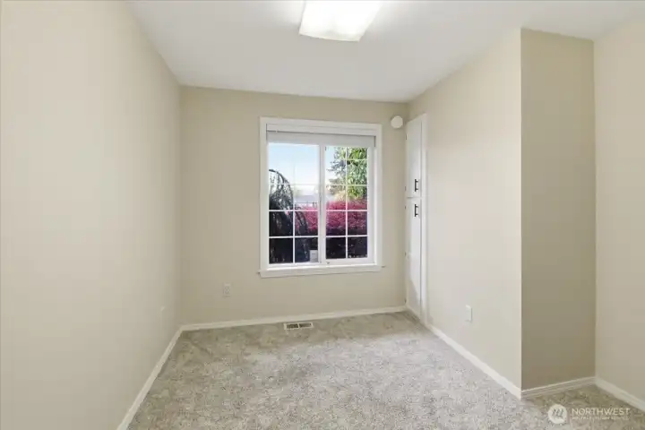 Office space away from living areas.  Run your business or work from home and not disturb your family