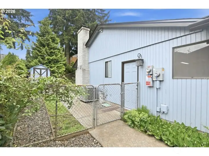 Side yard.