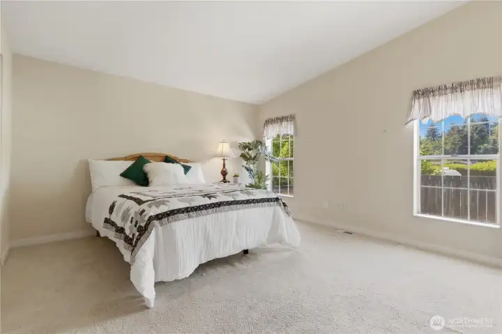 Roomy Primary Bedroom!
