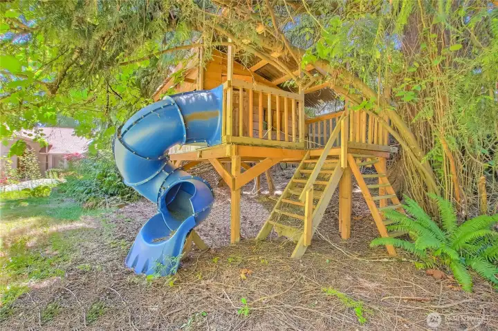 Play area at the front yard Play area at the front yard