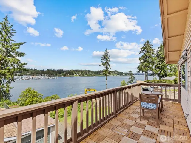 What a Peaceful Space to Enjoy Watching the Eagles Soar and Land themselves on the Top of the Fir Trees.