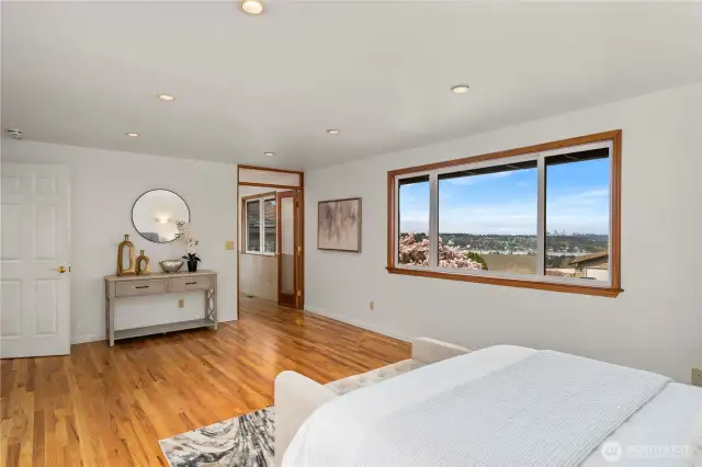 Primary room with views