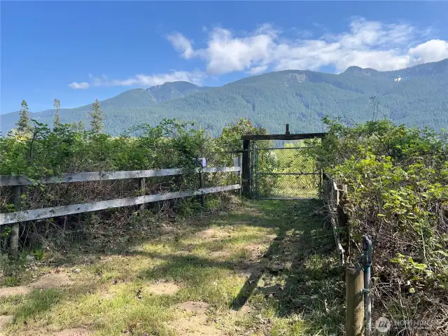 Garden gate