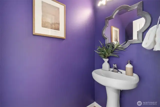 Downstair powder room