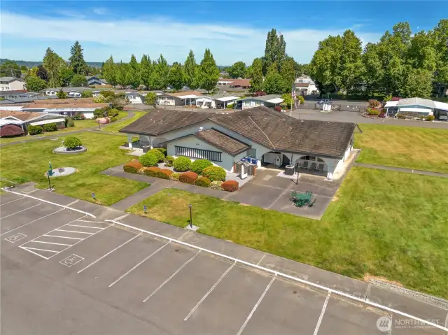 The clubhouse provides a vibrant social and active lifestyle you may be looking for in your next community.