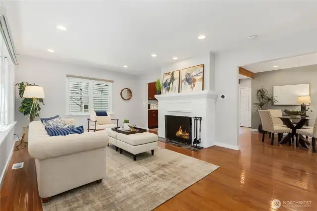 Beautiful hardwood floors