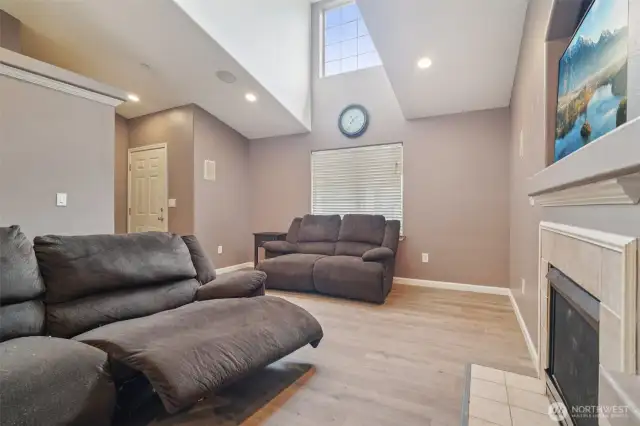 Main living area with beautiful natural light.