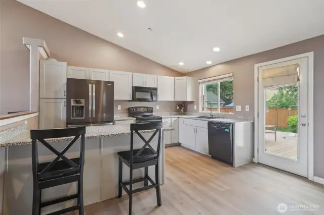 Beautiful newly renovated kitchen