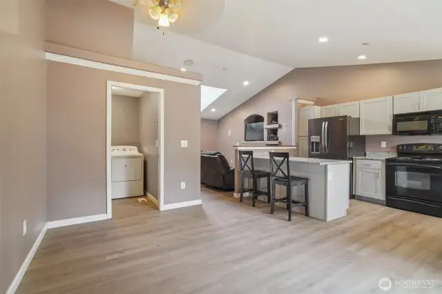dining room or room off of kitchen