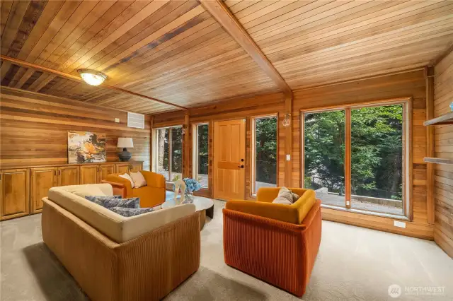 Beautiful wood accents and finishes add warmth, character, and timeless elegance throughout the home.