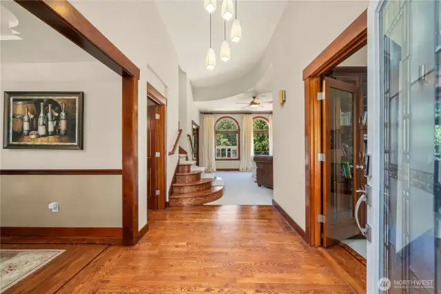 Entryway on main floor