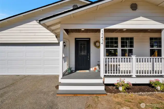 New trex front deck