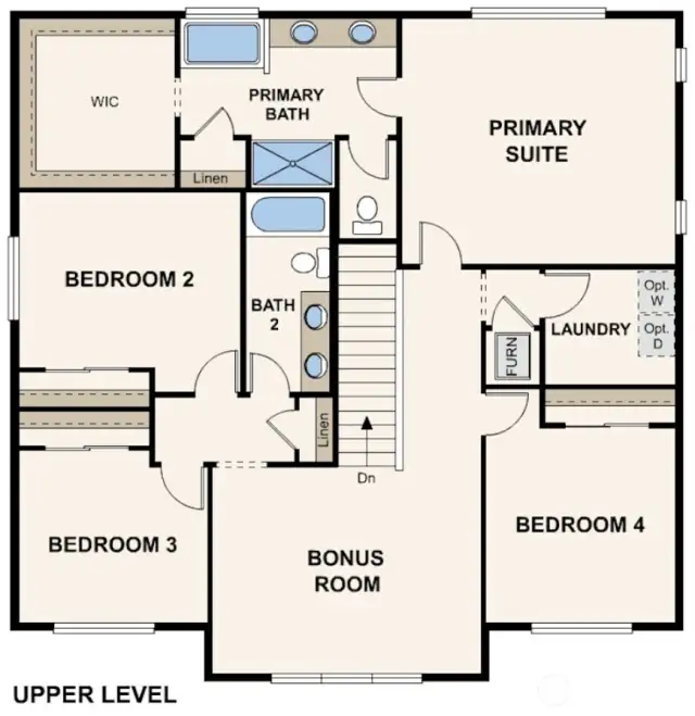 2nd floor rendering