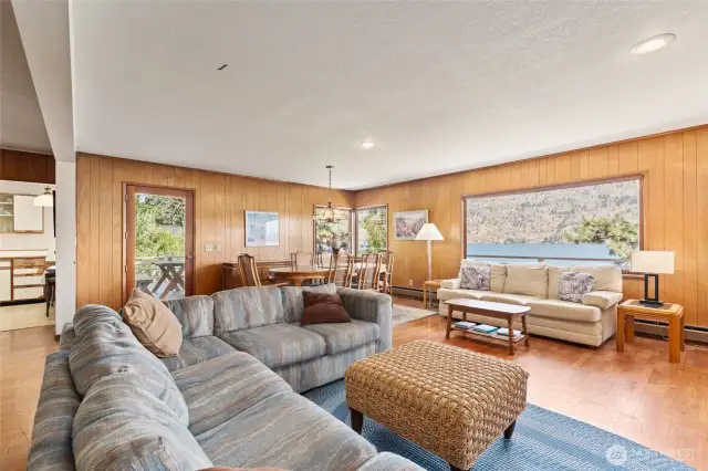 Large Living Space with Large Windows