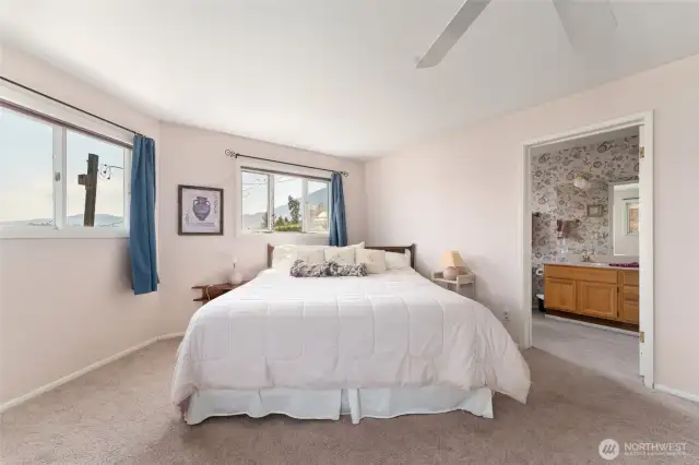 Primary Bedroom and Bathroom