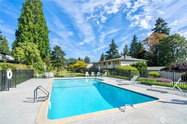 Community Pool at the back of the unit