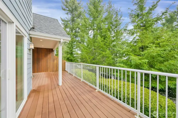 Partially Covered Deck