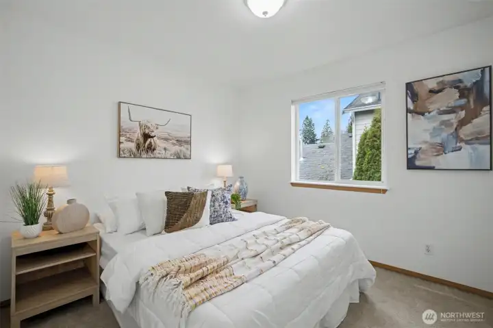 Bedroom #2 on upper level.