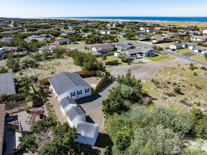Another view of the property looking south