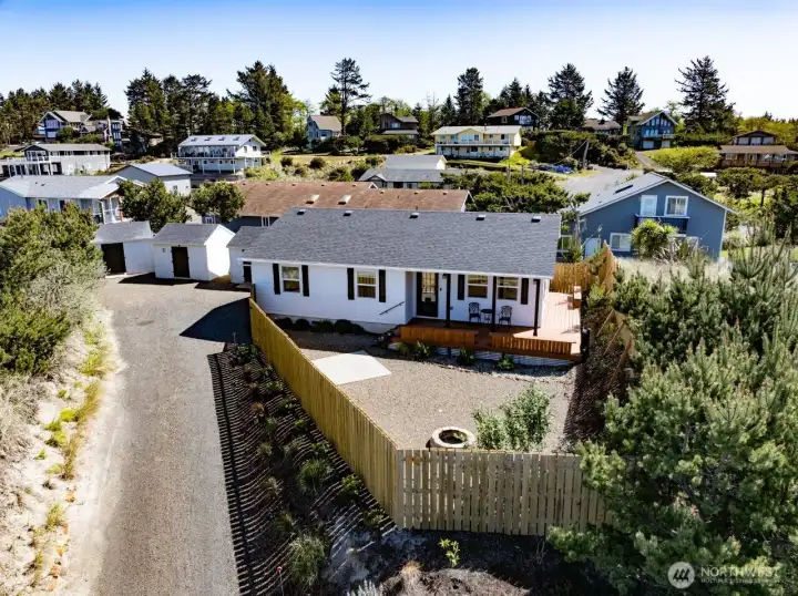 This well-planned home has all you need to live at the beach.