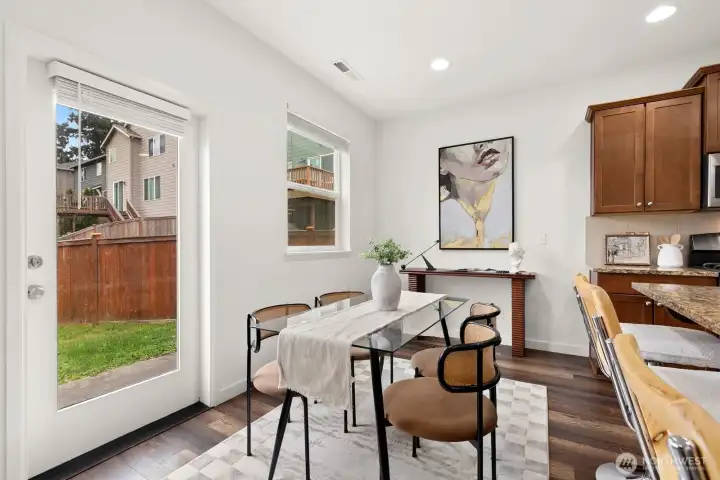 Breakfast nook