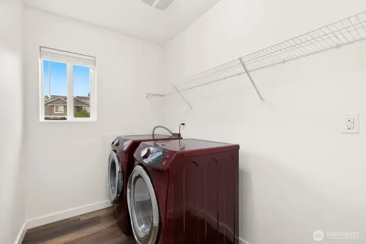 Laundry room on second floor