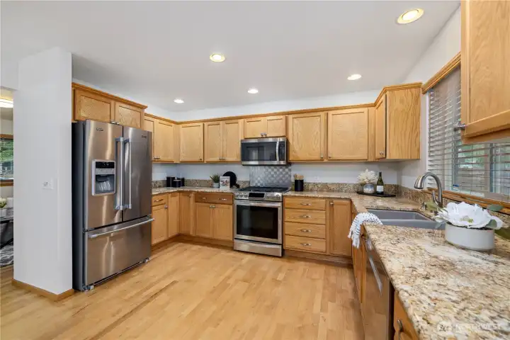 Open and Spacious Kitchen