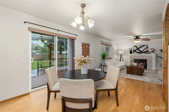 Dining area