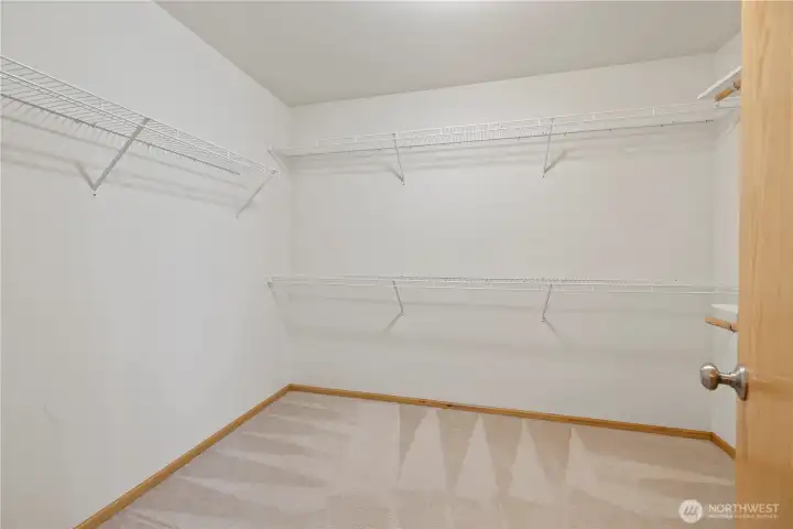 Primary Walk in Closet