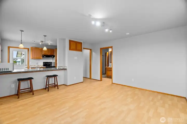 ADU Living room to kitchen ADU Living room to kitchen