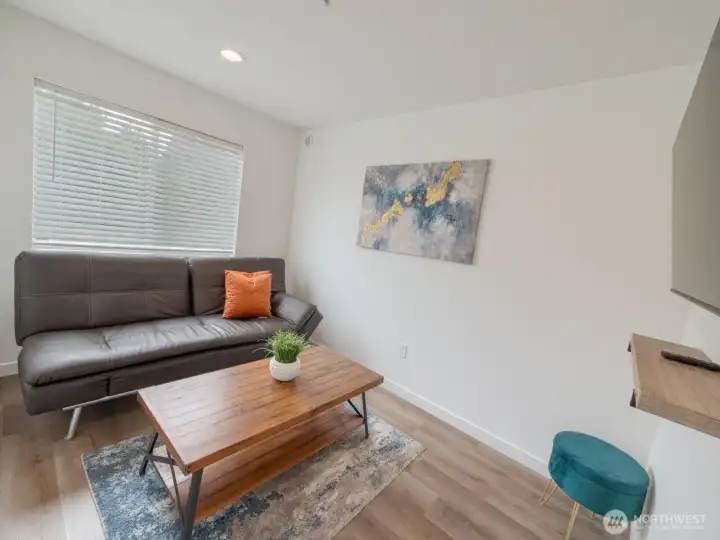 Living room/flex room on 2nd floor