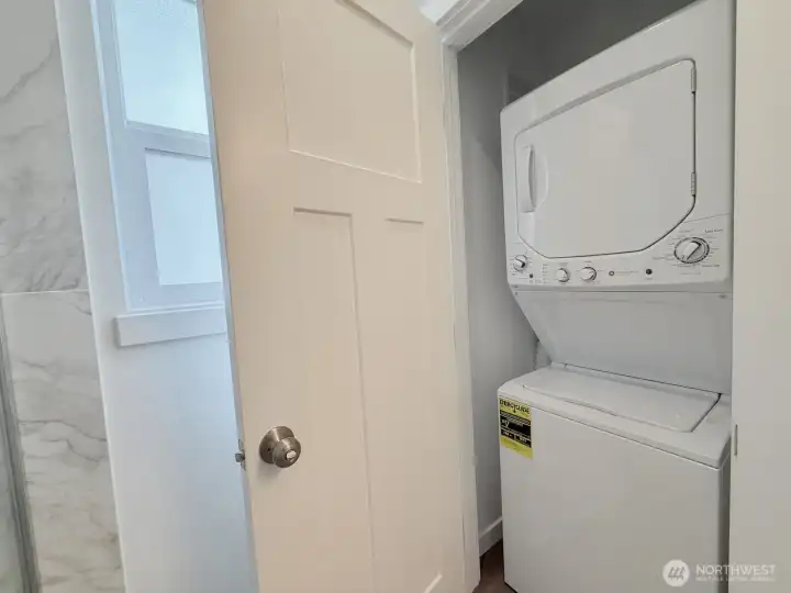Laundry closet on 2nd floor