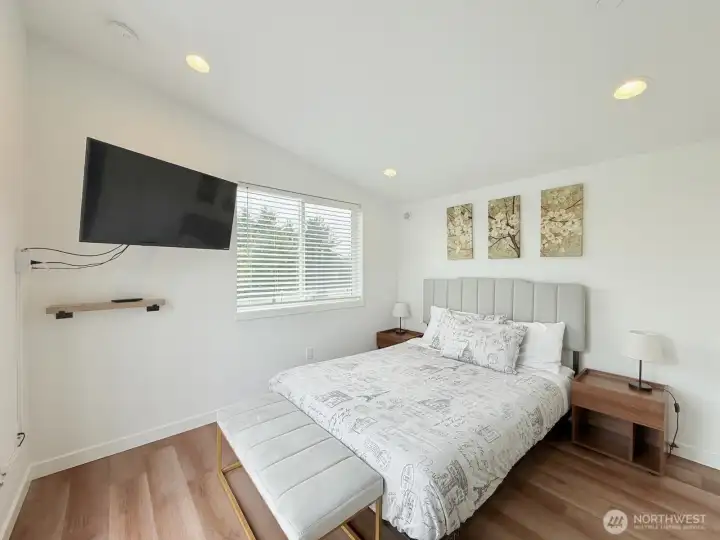 Bedroom loft on 3rd floor