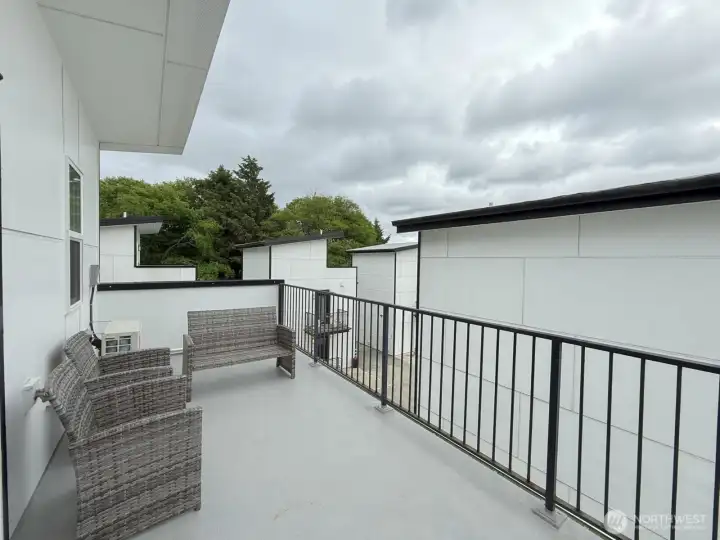 3rd floor super large balcony