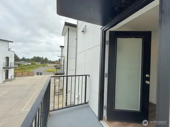 2nd floor balcony with territorial view