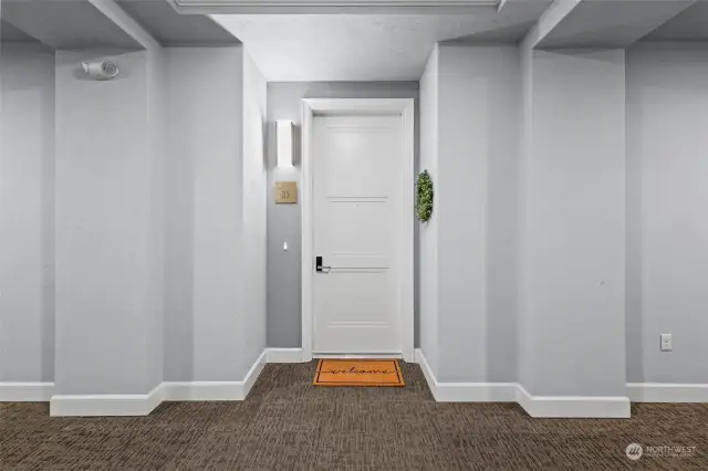 Your 1st floor entrance