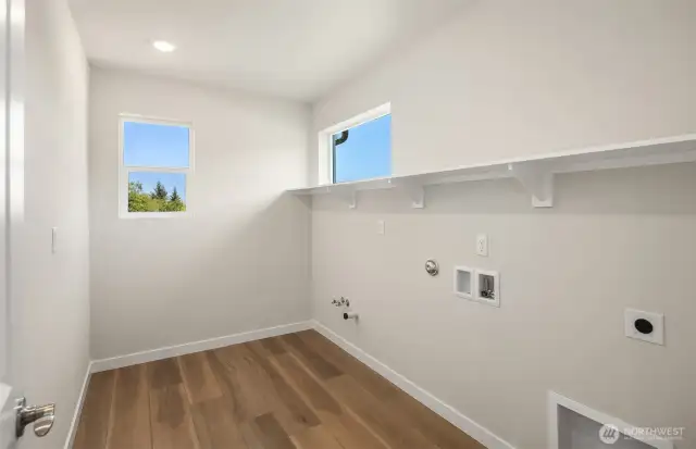 Large Bright Laundry room