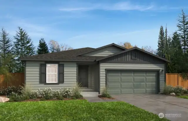 Rendition of Elevation A