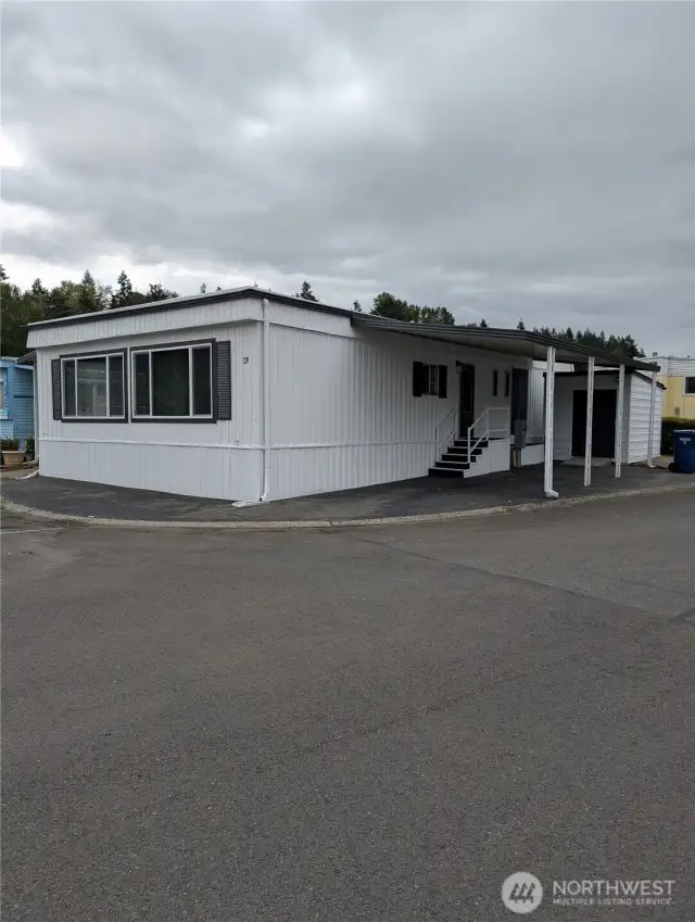 Back door + Carport