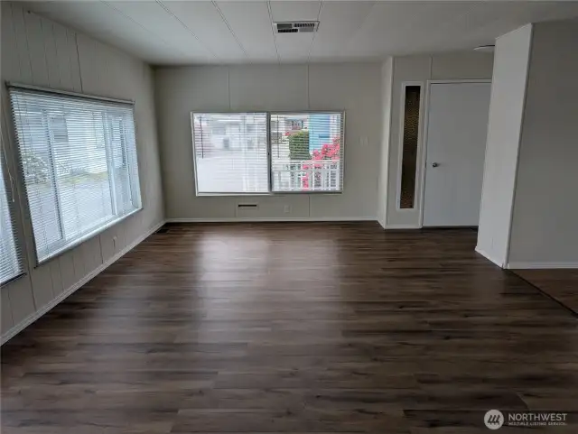 Family Room, view of front door