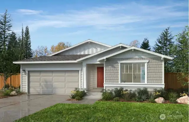 Exterior rendition