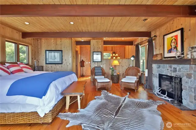 Another view of upper bedroom in beach house