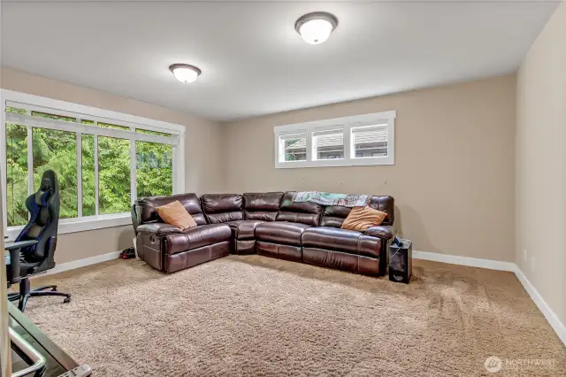 Large family room.